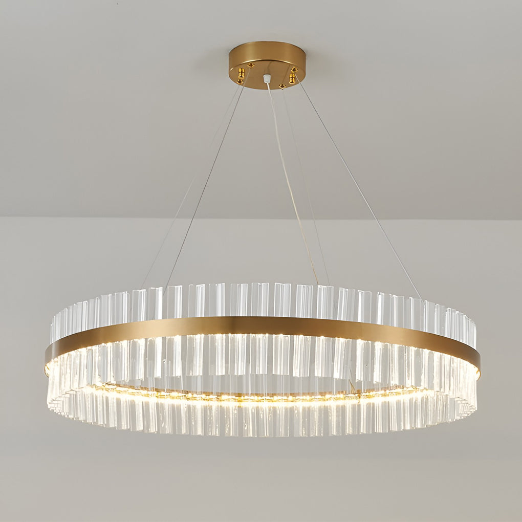 CHARLESTON CRYSTAL DOME LED CHANDELIER WITH DIMMING FEATURE