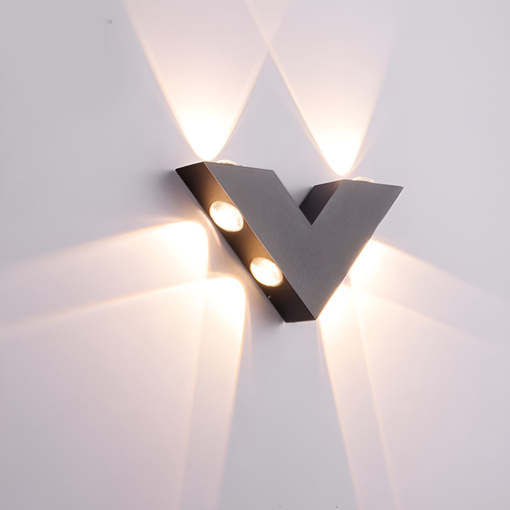 WINTERBOURNE V-SHAPE OUTDOOR LED WALL WASHER LIGHT