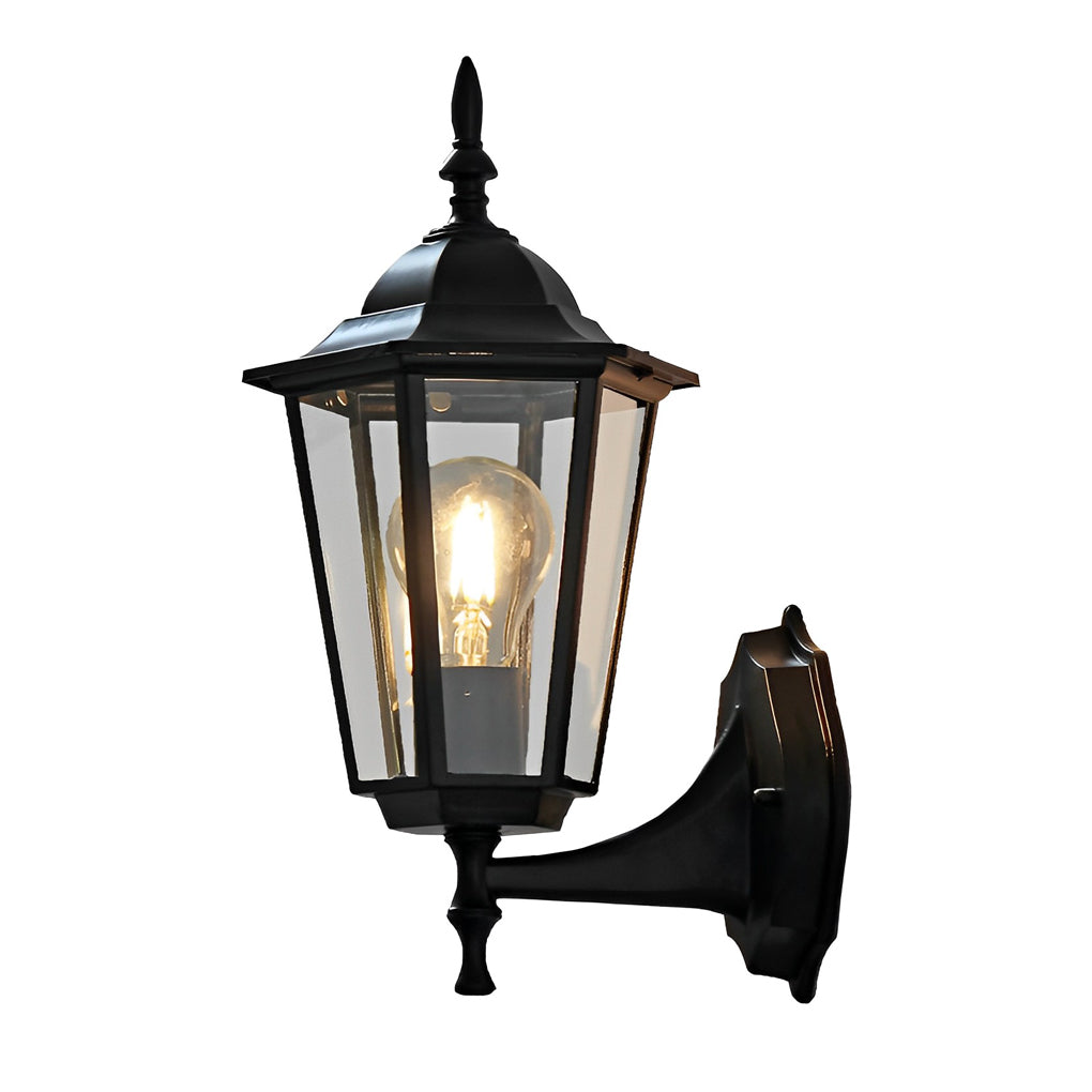 WINDSOR HEXAGONAL OUTDOOR WALL LANTERN