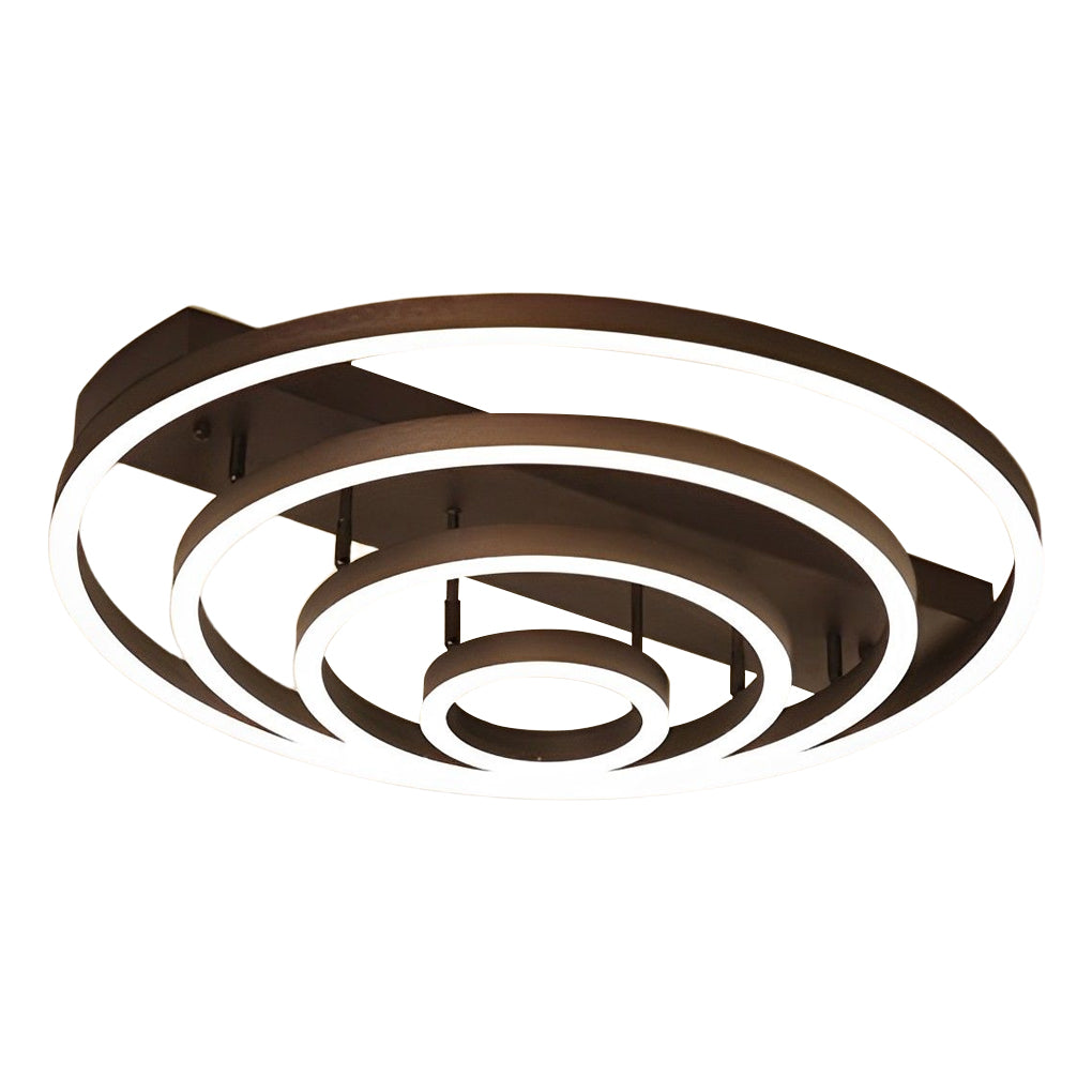 HEATHCOTE CIRCULAR LED FLUSH MOUNT LIGHTING