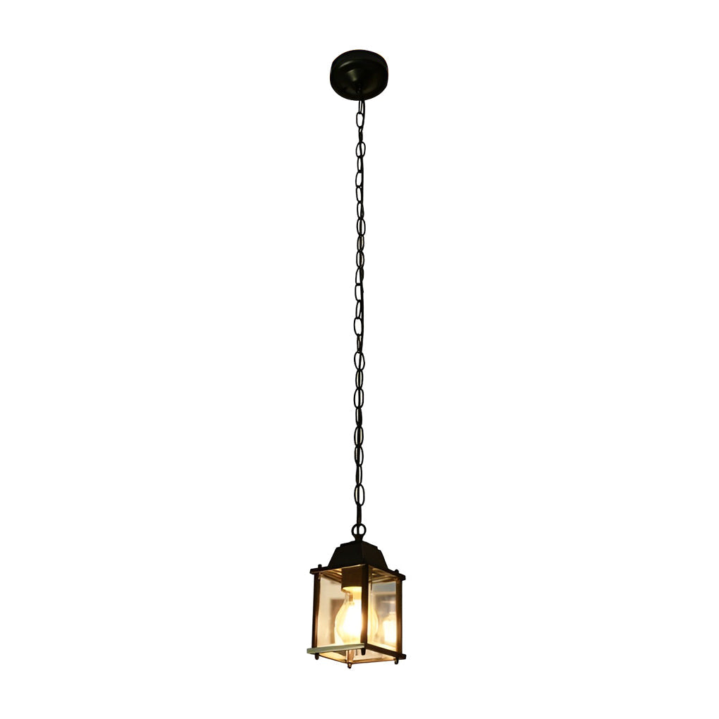 WINTERBOURNE SQUARE AQUA PENDANT LIGHT