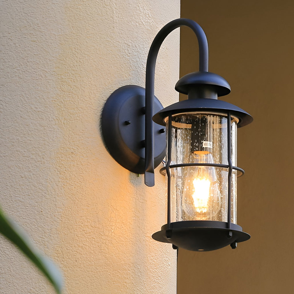 WHITBY GLASS RAINBOW LED WALL SCONCE