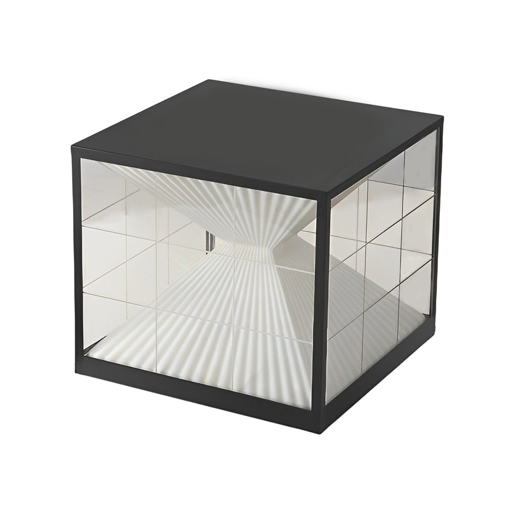 WINDSOR SOLAR GLOW SQUARE HOURGLASS FENCE LANTERNS
