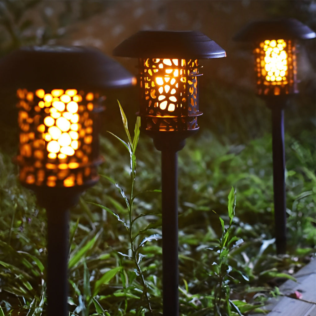 FENWICK SOLAR EMBER GLOW OUTDOOR LIGHTING