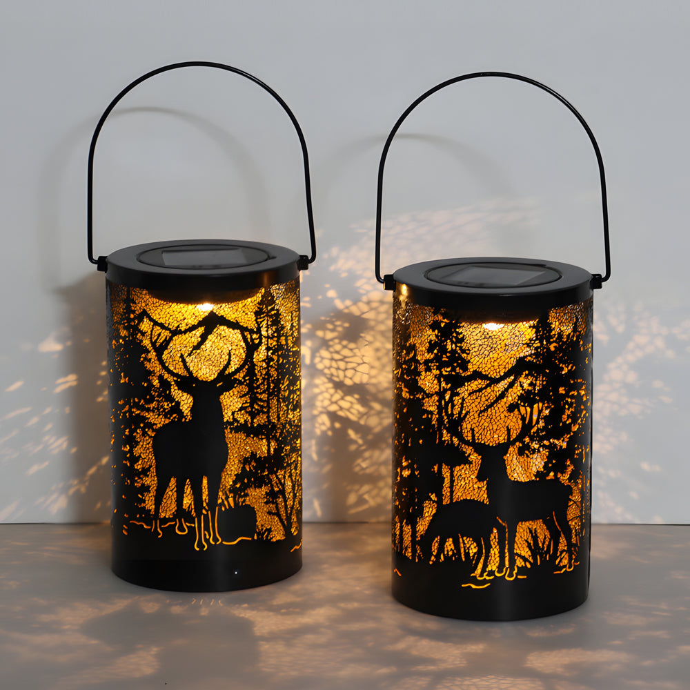 RAVENSCROFT SOLAR DEER SHADOW LANTERN