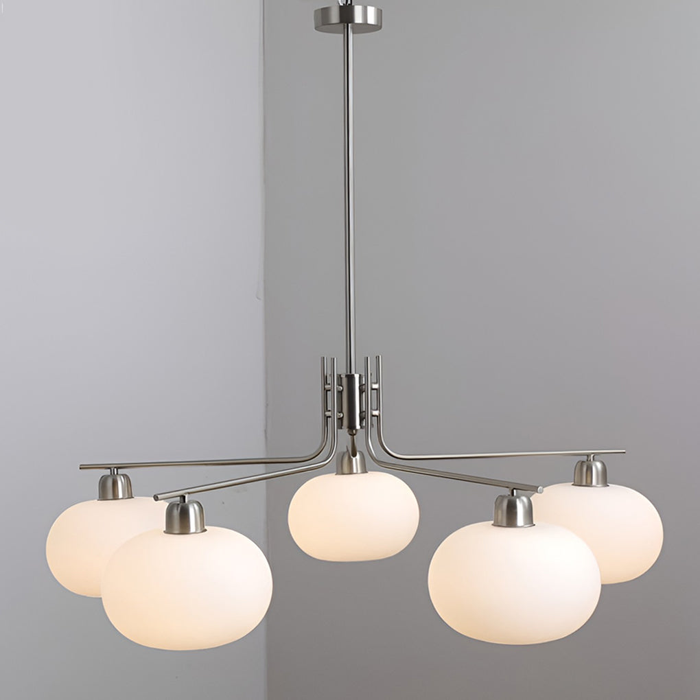 WHITBY GLASS TRIO DIMMER CHANDELIER
