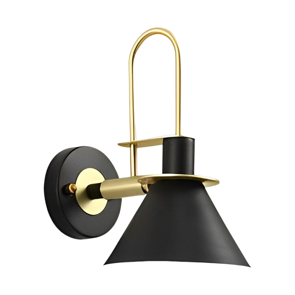 VANDERBILT HORN-INSPIRED IRON WALL SCONCE