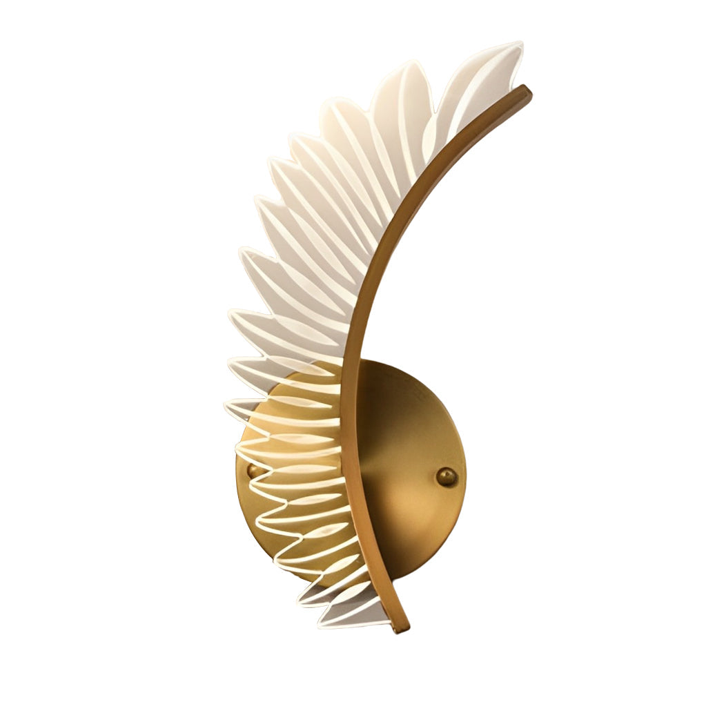 WINTHORPE ACRYLIC FOLIAGE LED DIMMABLE WALL SCONCE