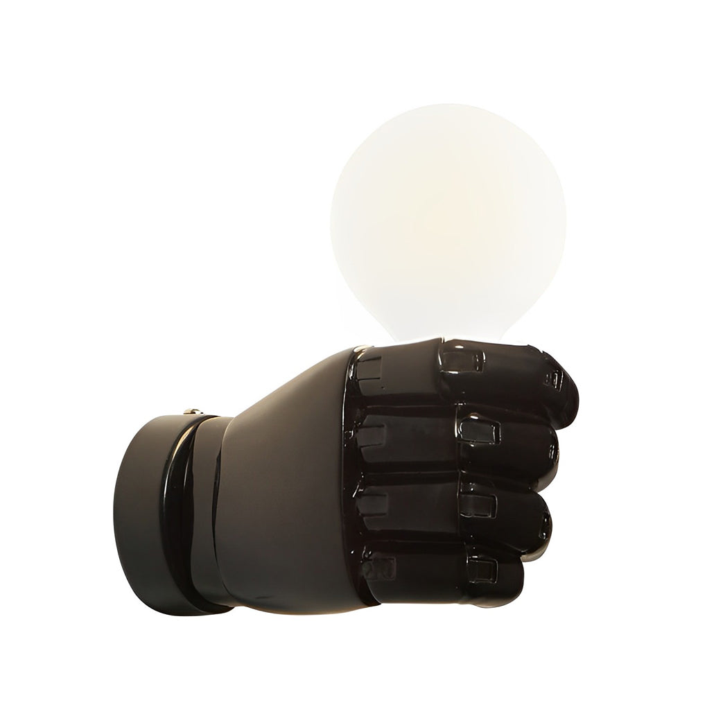 FENWICK RESIN HANDCASTED INDUSTRIAL WALL SCONCE