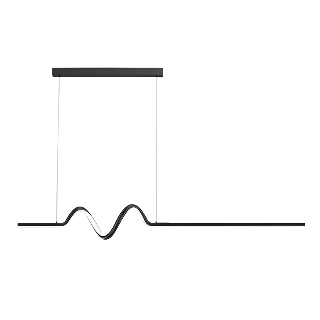 WINTERBOURNE WAVY LED SUSPENDED LIGHTING