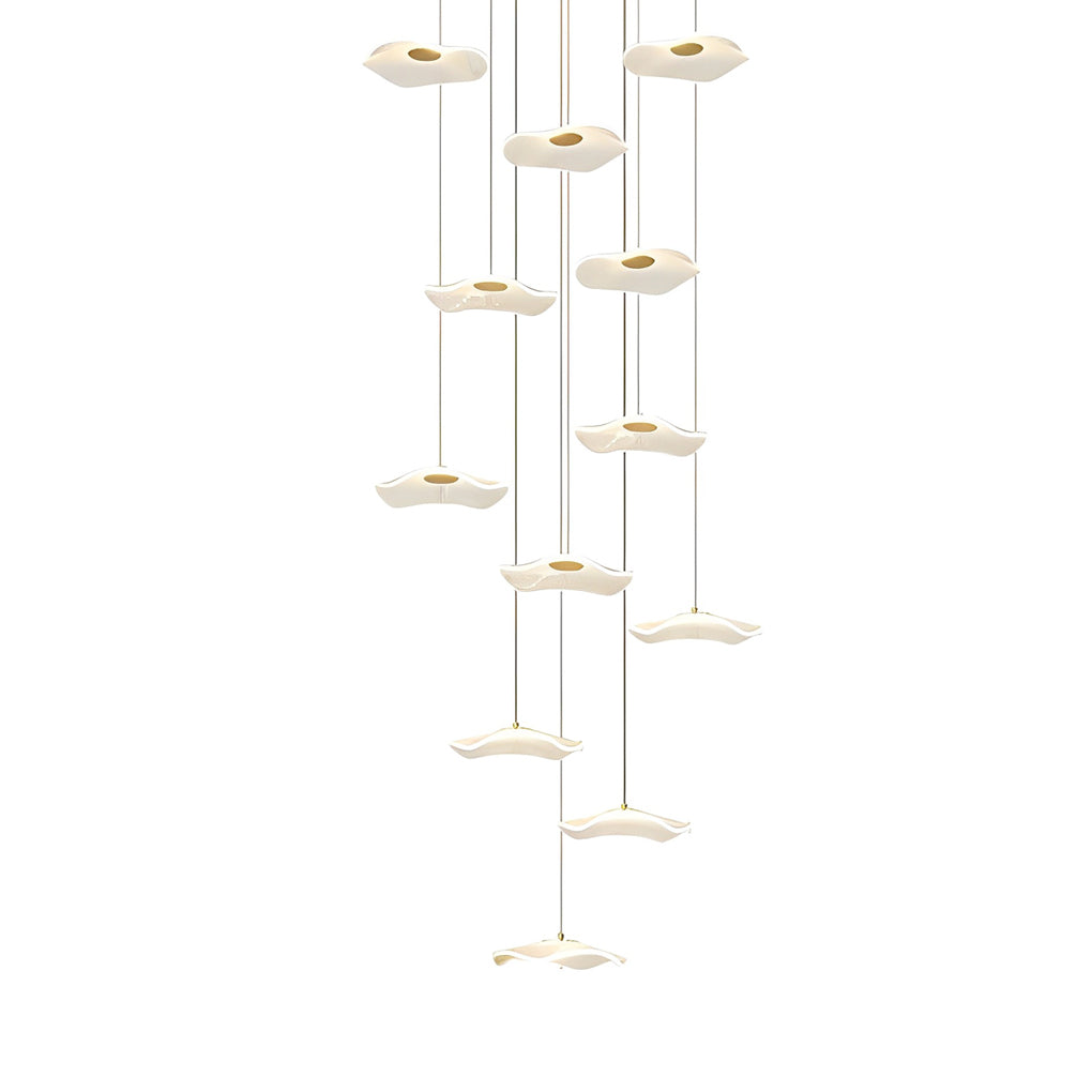 WINDSOR ACRYLIC LOTUS LED STAIRCASE LUMINAIRE