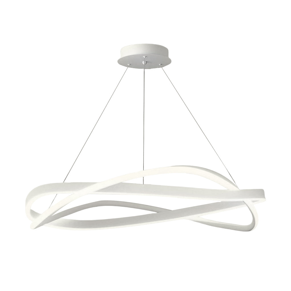 WHITBY CIRCULAR DIMMER CHANDELIER WITH THREE LIGHT SETTINGS