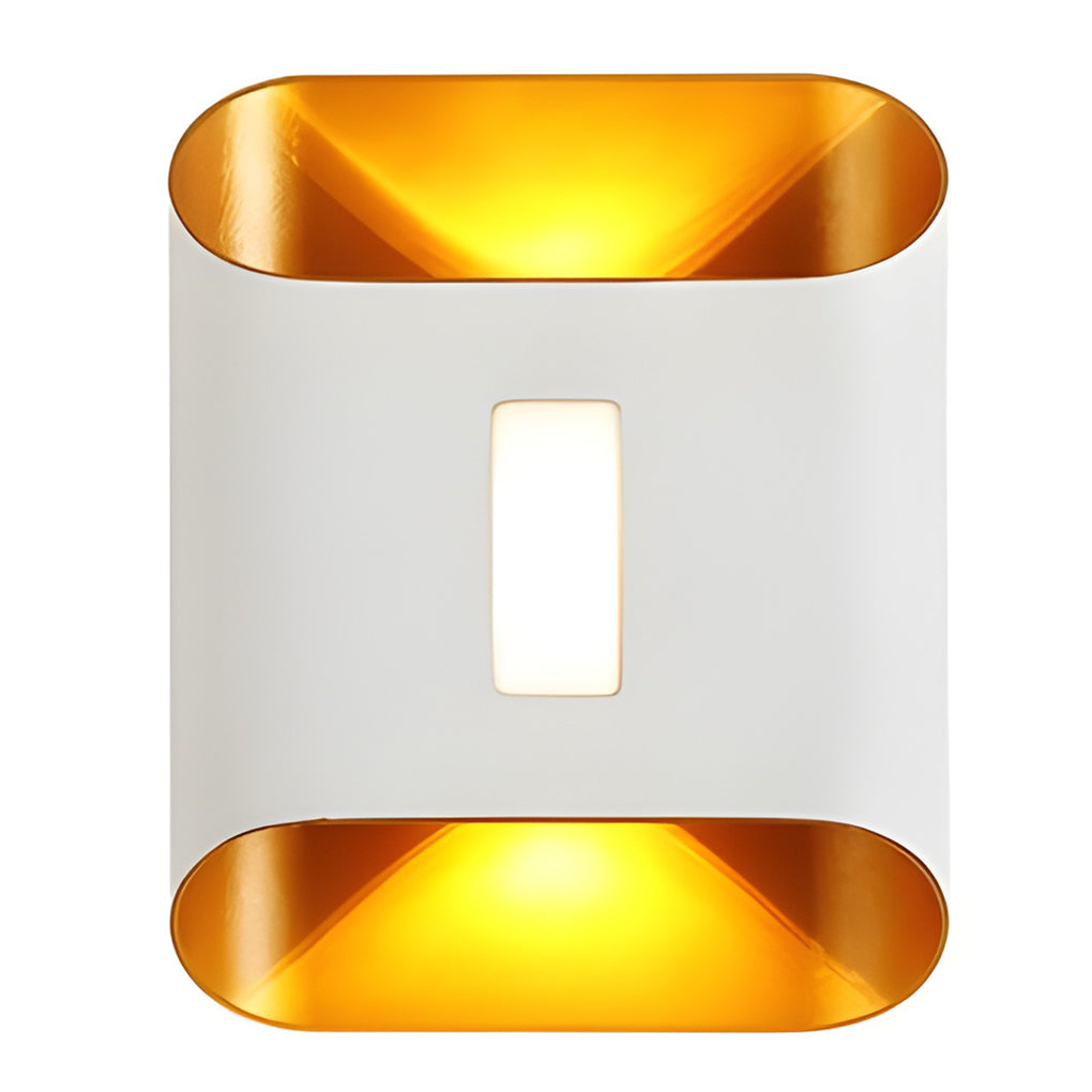 WINDSOR AQUA SHIELD LED WALL SCONCE, MODERN UP AND DOWN LIGHTING