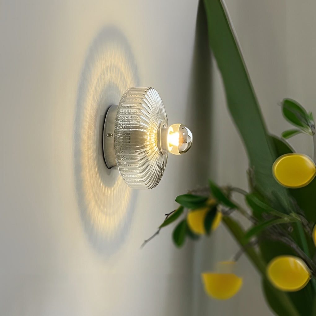 WINCHESTER CRYSTAL DISC WALL SCONCE