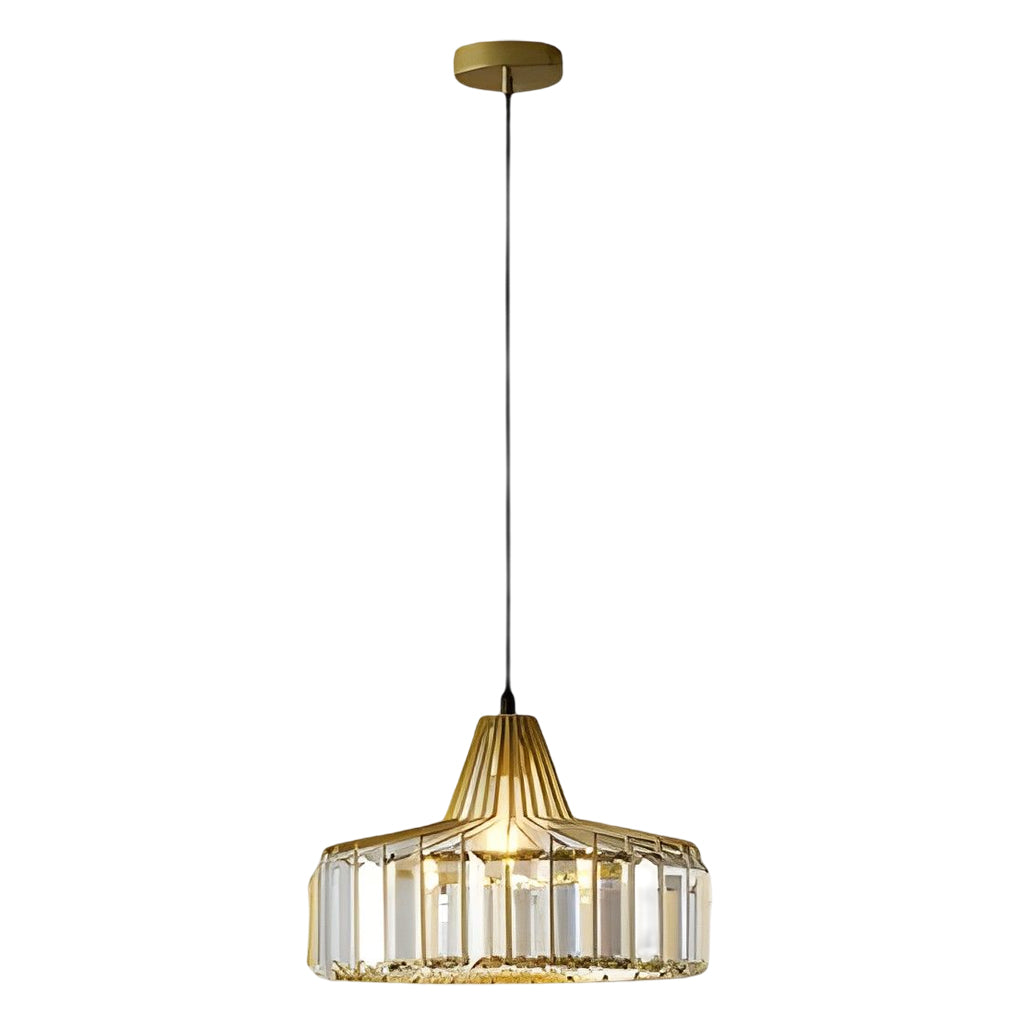 RIVINGTON DRUM CRYSTAL HANGING LUMINAIRE