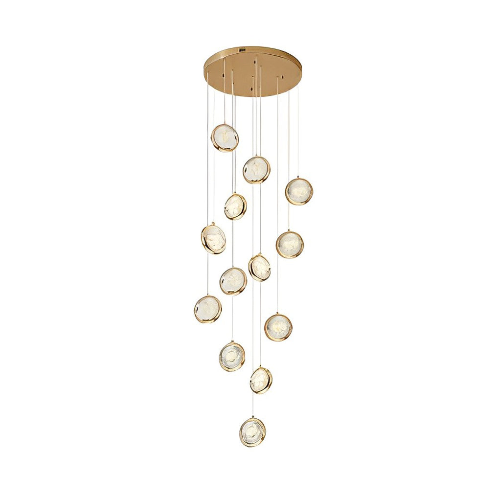 WINTHROP CRYSTAL CASCADE SUSPENSION LIGHT
