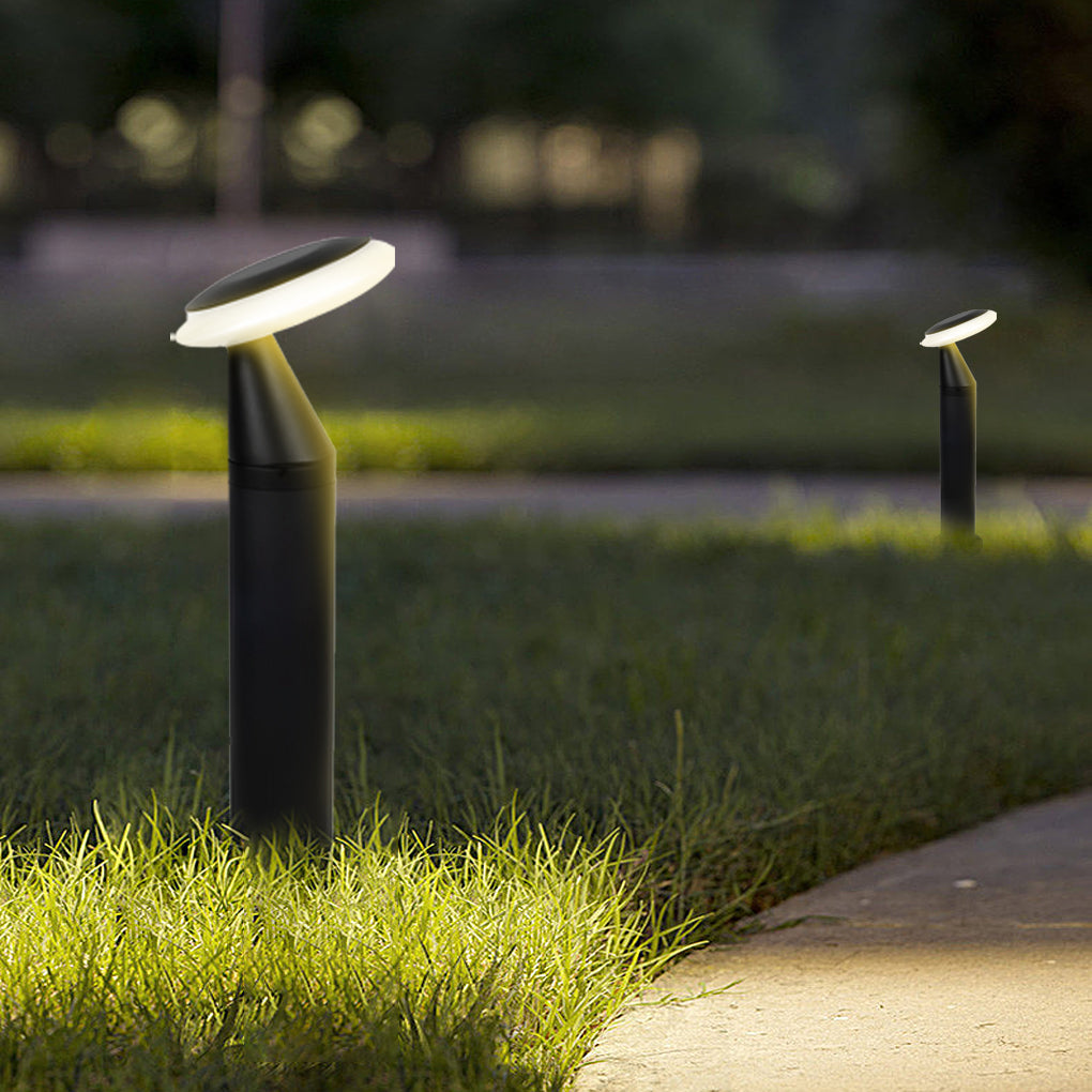WINDSOR MUSHROOM SHAPED OUTDOOR LED PATH LIGHTS WITH 45° ANGLE WATERPROOF DESIGN