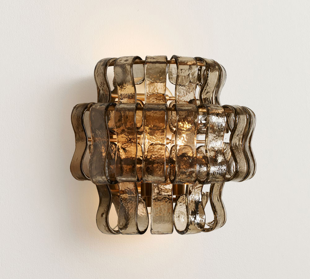 VERDANT GLASS EMBRACE WALL LIGHT