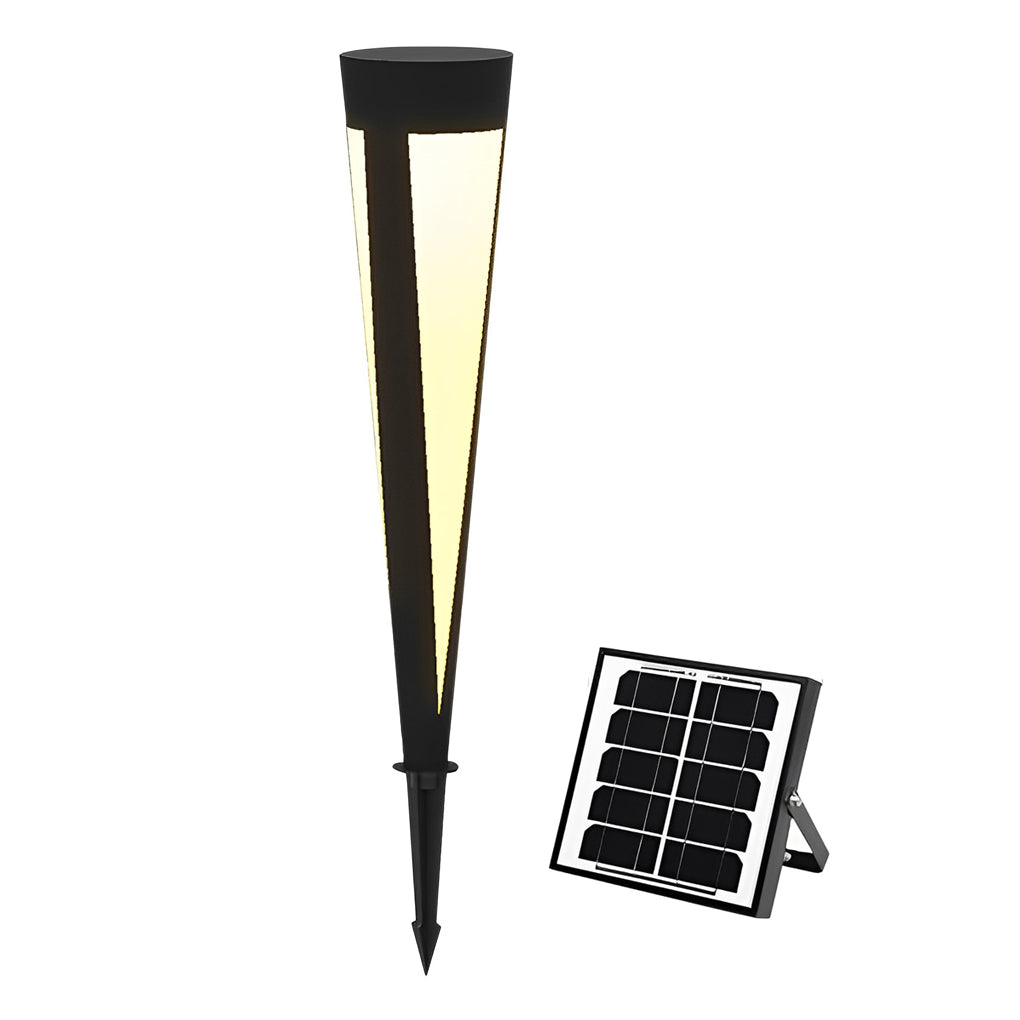 CHARLESTON STONE ROUND SOLAR GARDEN GLOW LANTERN