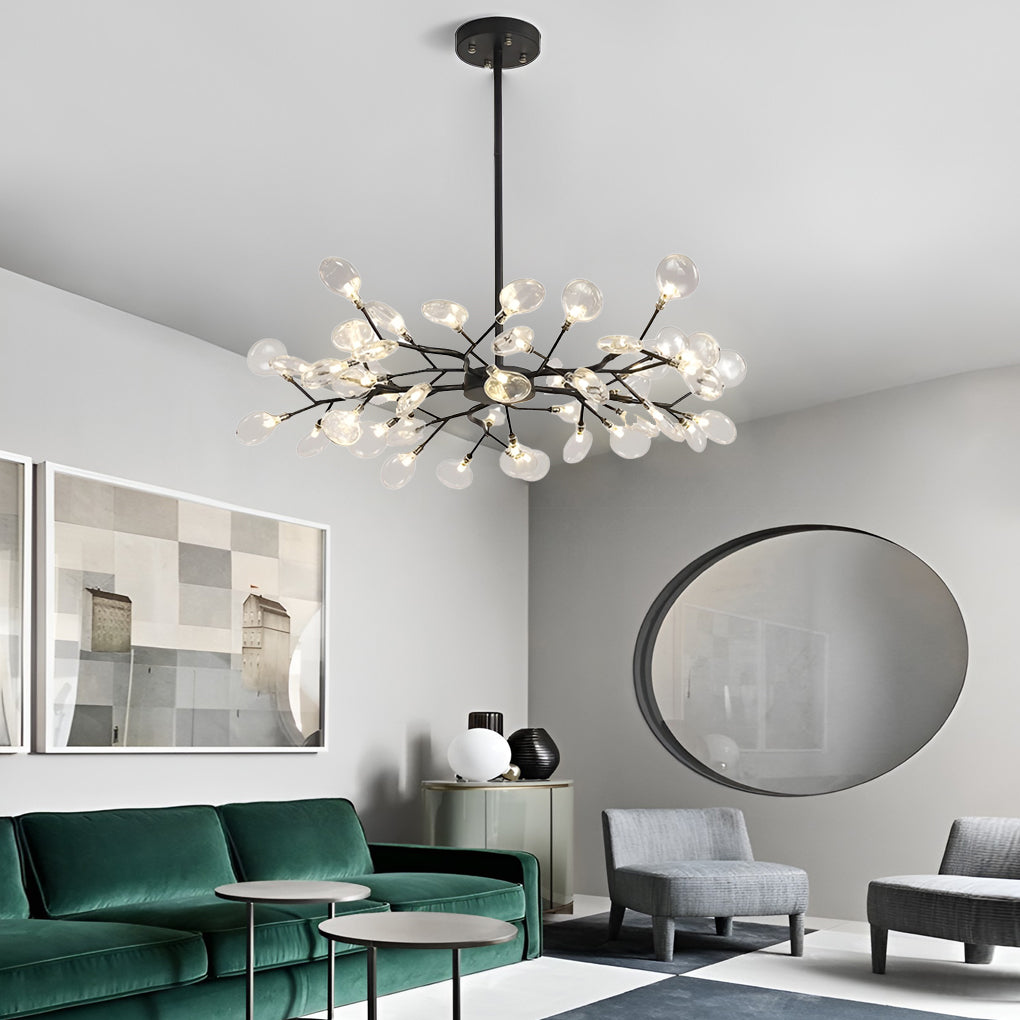 THORNBURY BRANCHED ACRYLIC CEILING CANDELABRA