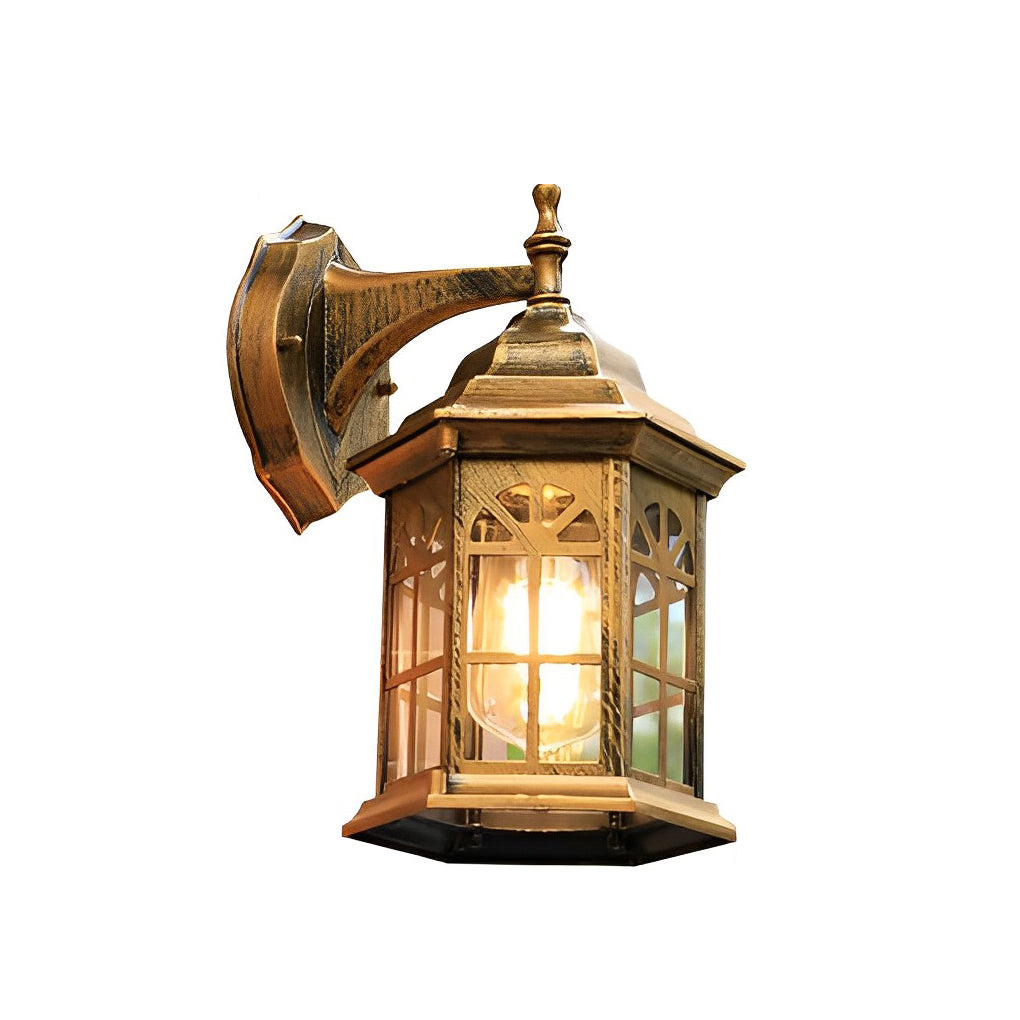 WINDSOR ALUMINUM RAINSHIELD WALL LANTERN