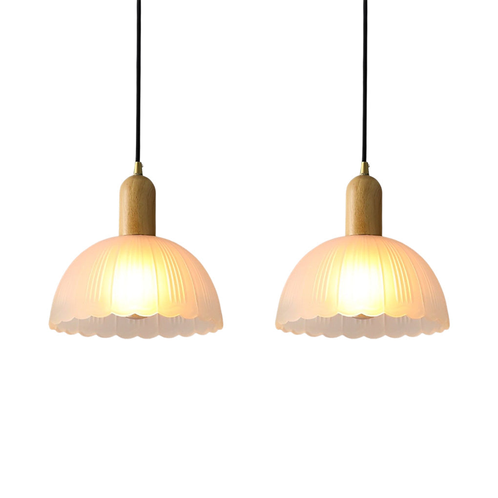 FLORENCE BLOOMING GLASS HANGING LANTERN