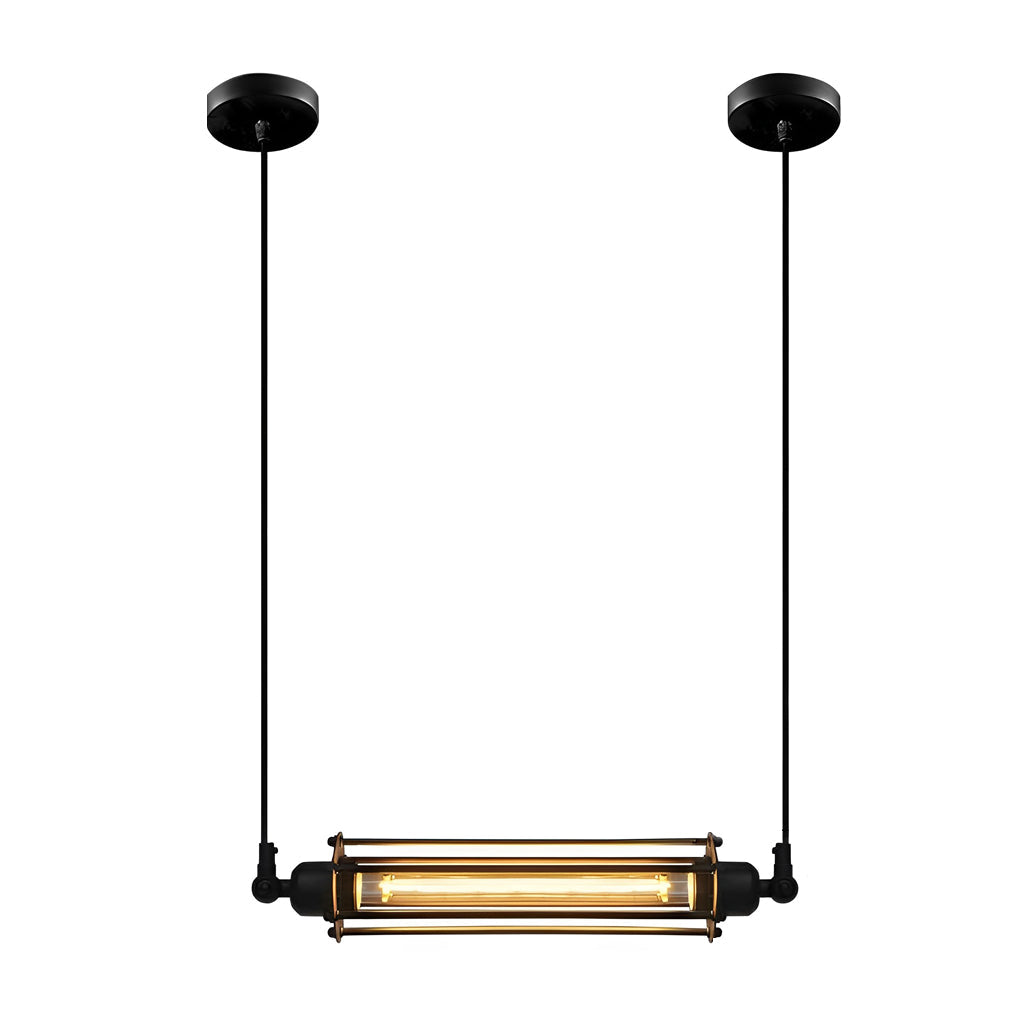 WINDSOR BLACK IRON ENERGY-EFFICIENT HANGING LIGHTING