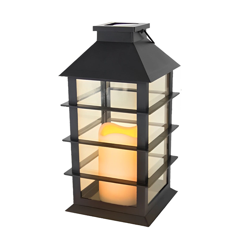 RAVENSCROFT SOLAR ILLUMINATOR - WATER-RESISTANT LED LANTERN FOR OUTDOOR USE