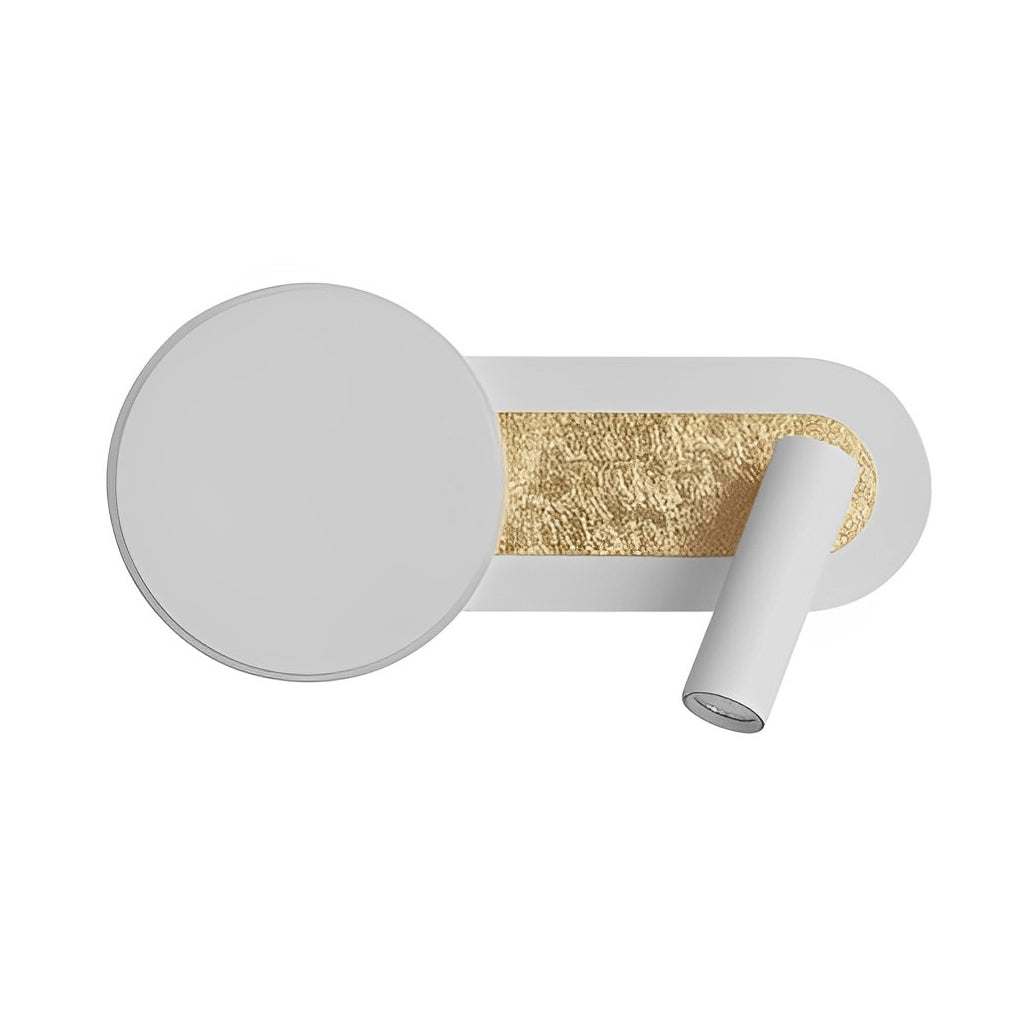 BRAMBLETON ROUND LED WALL SPOTLIGHT WITH DIMMER SWITCH