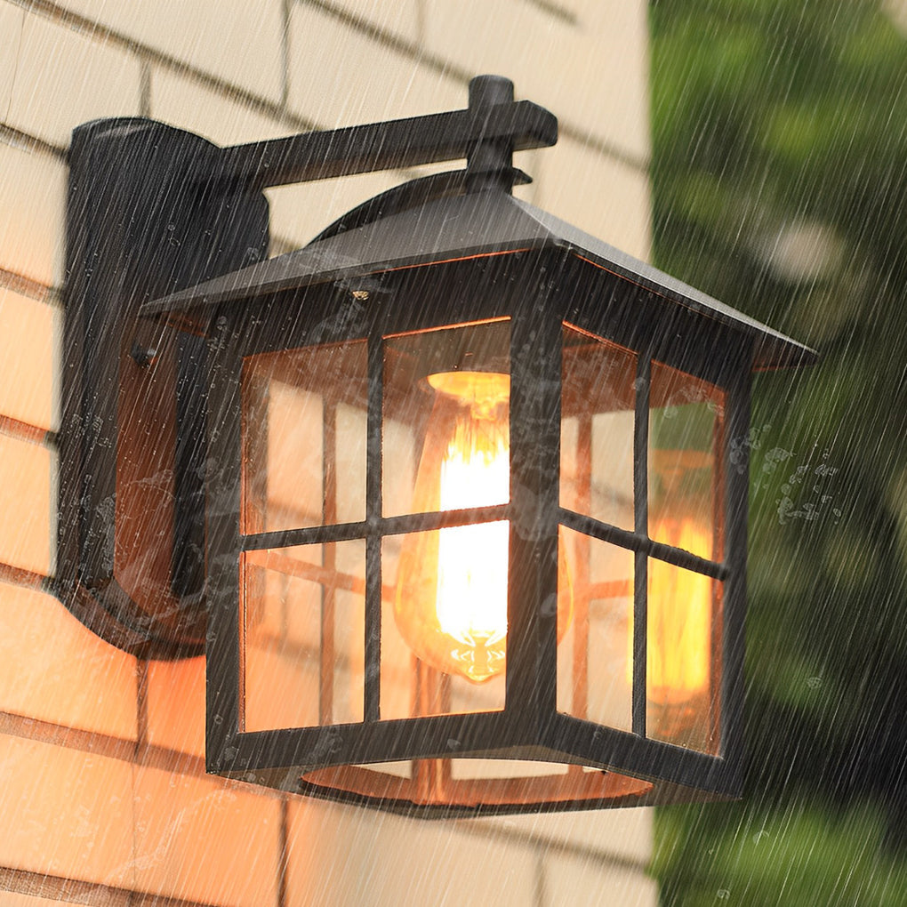 WHITBY GLAZED GARDEN WALL LANTERN
