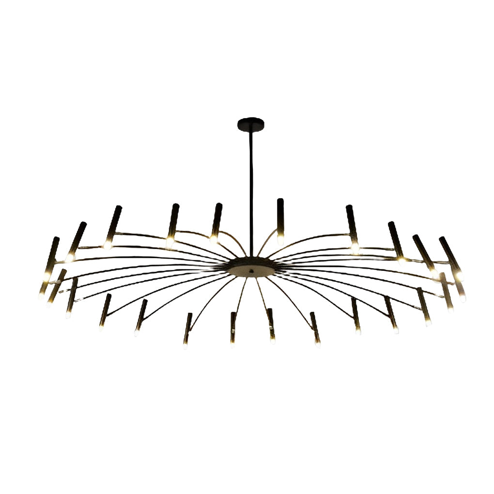 ALDERSON METAL TRIO DIMMER CHANDELIER