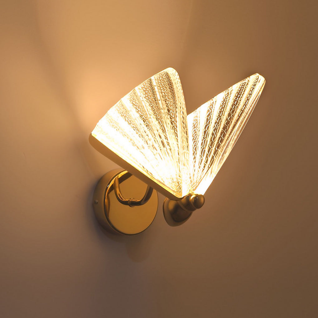 WINTHROP METAL BUTTERFLY LED WALL SCONCE