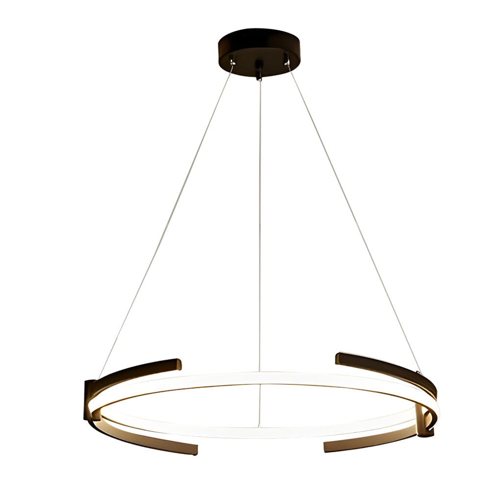 RAVENHALL REMOTE-CONTROLLED DIMMABLE ROUND LED CHANDELIER