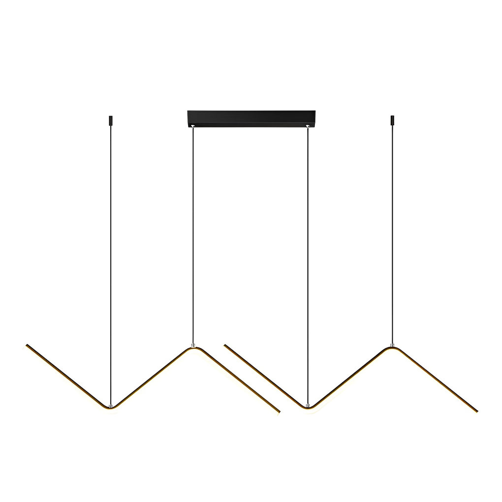 WINTERBORN WAVY TRIO DIMMER CHANDELIER