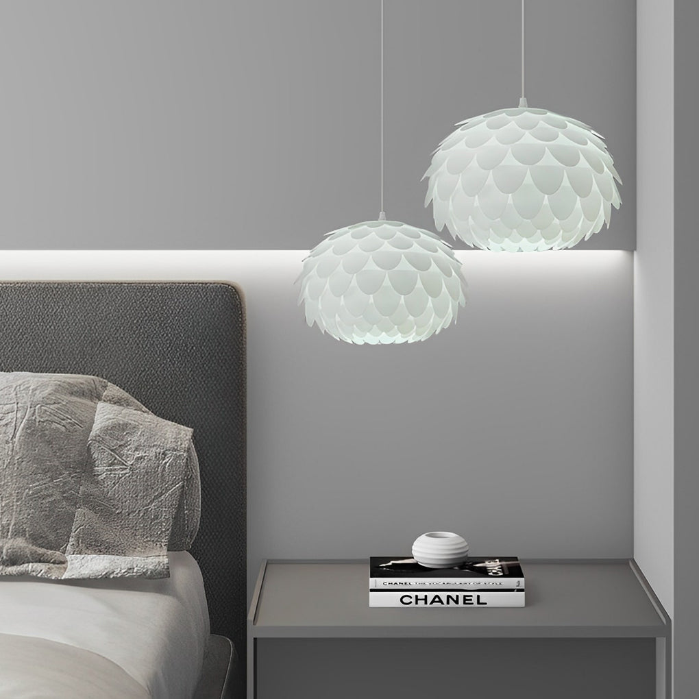 WHITBY CIRCULAR AQUATIC THREE-TIER LIGHTING PENDANT