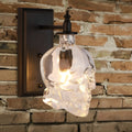WINTHROP VINTAGE SKULL LED WALL SCONCE