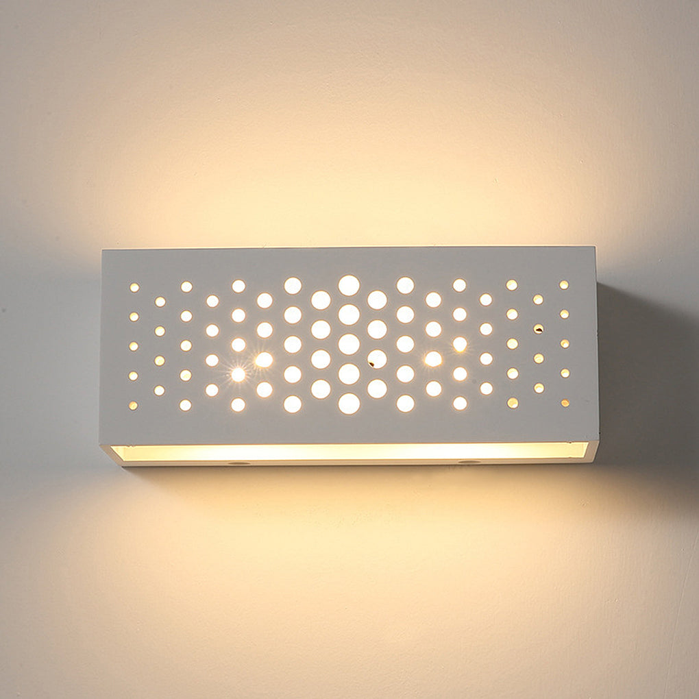 WINDSOR RECTANGULAR DUAL-LIGHT WALL SCONCE