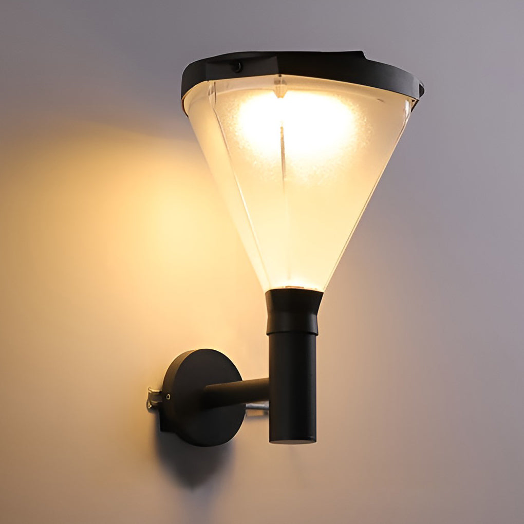 WINTHROP MODERN GEOMETRIC OUTDOOR WALL SCONCE WITH LED ILLUMINATION