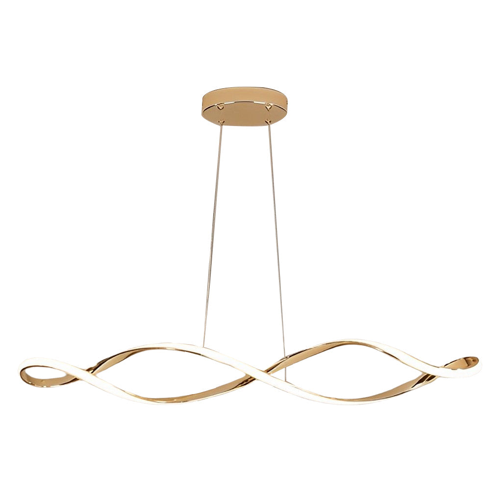 WINTHROP MODERN ARTISAN DUAL-TONE LED CHANDELIER