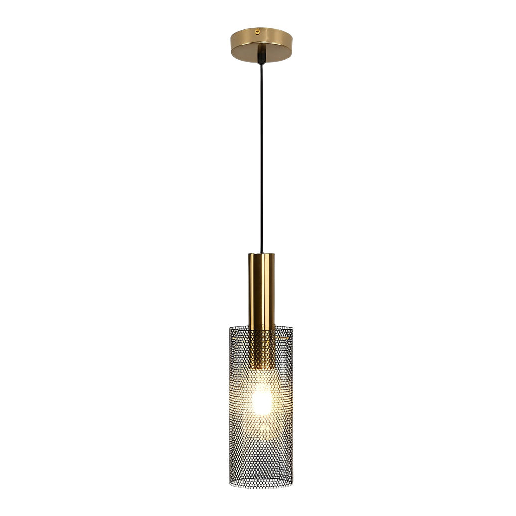 WINTHROP CYLINDRICAL IRON PENDANT LAMP
