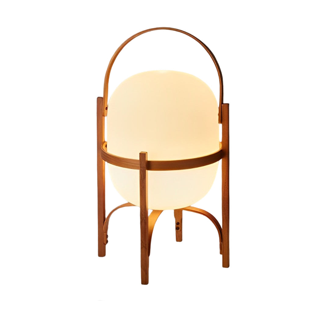 WINDSOR GLOBE LED TABLE LANTERN WITH STAND