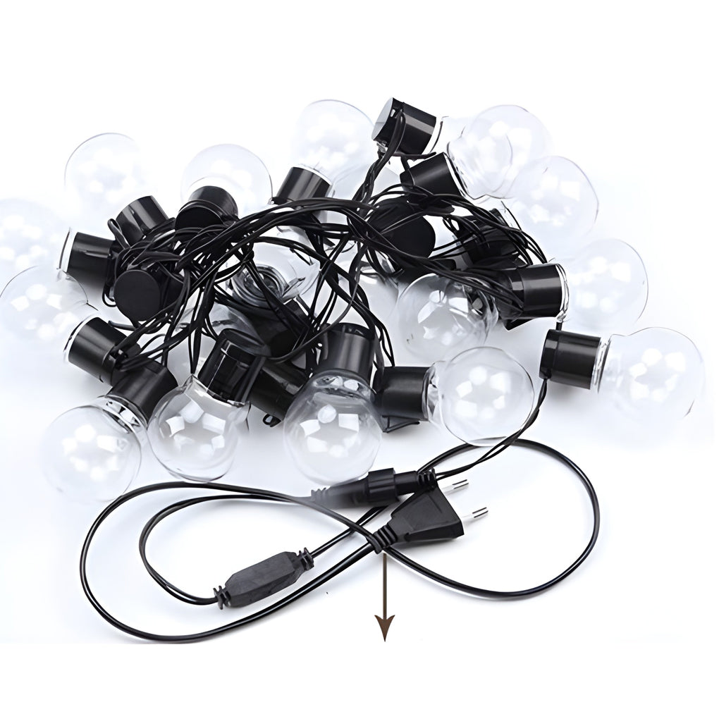WINDSOR RAINPROOF SOLAR STRING LIGHTS FOR OUTDOOR CAMPING DECOR