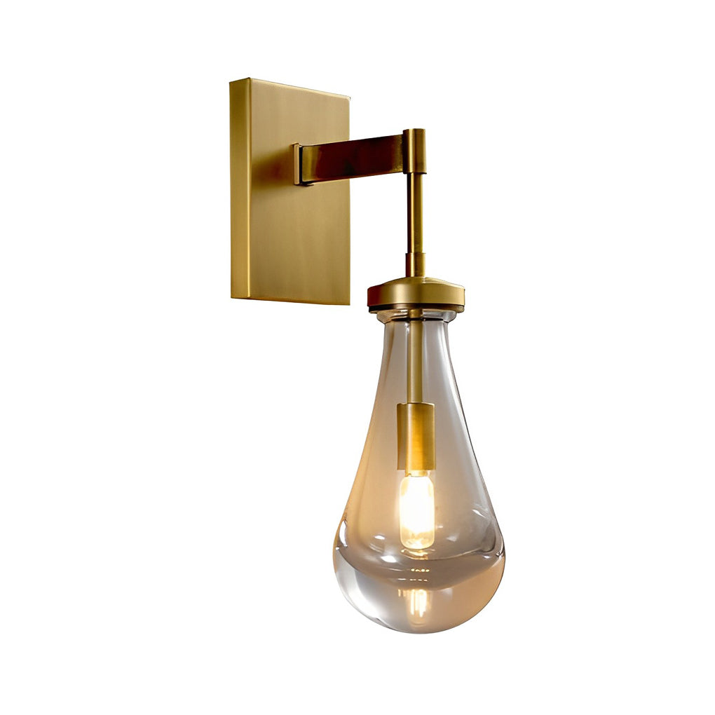 WINTHORPE CRYSTAL DROPLET MODERNIST WALL SCONCE