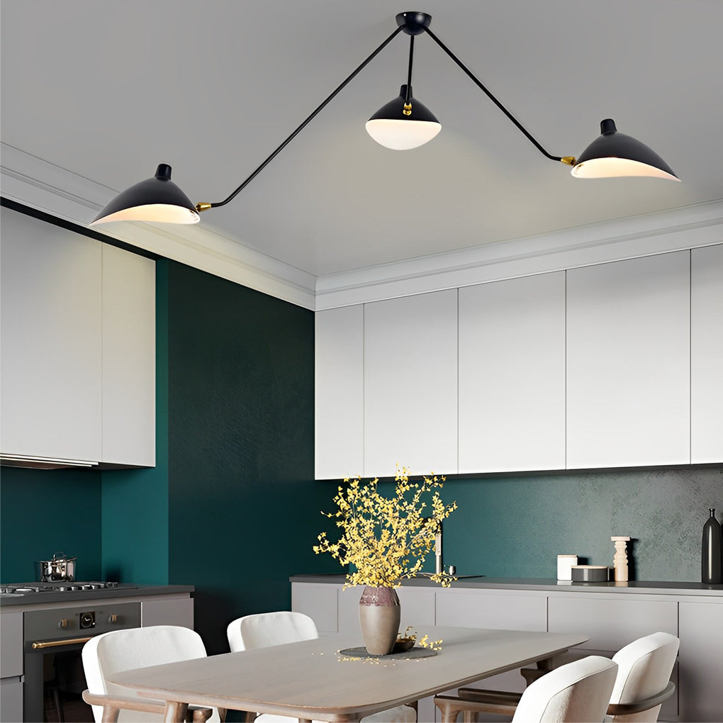 WINTHORPE TRIO ROTATING DUCKBILL CEILING LANTERN
