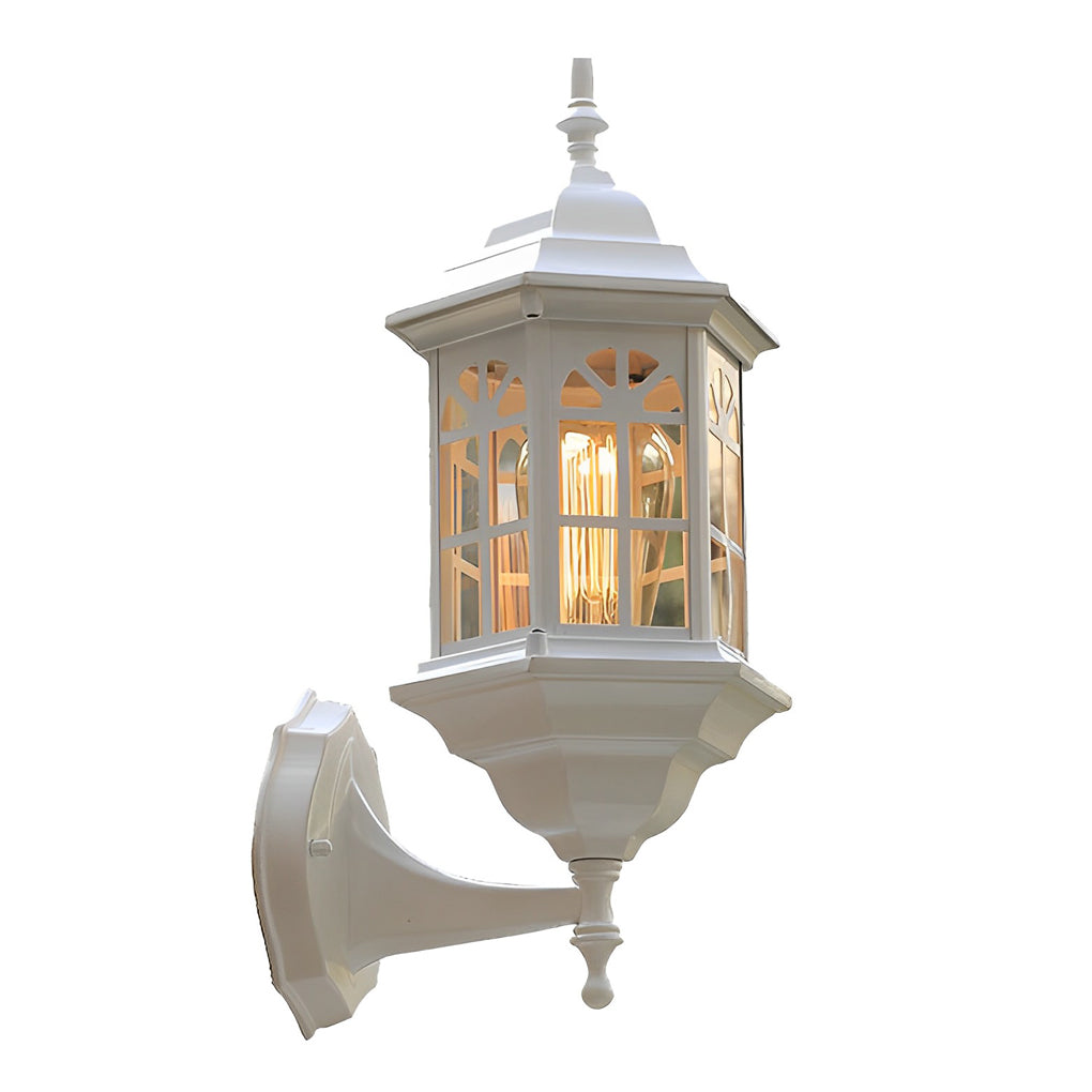 WINTERBOURNE AQUA-GLASS OUTDOOR WALL LANTERN