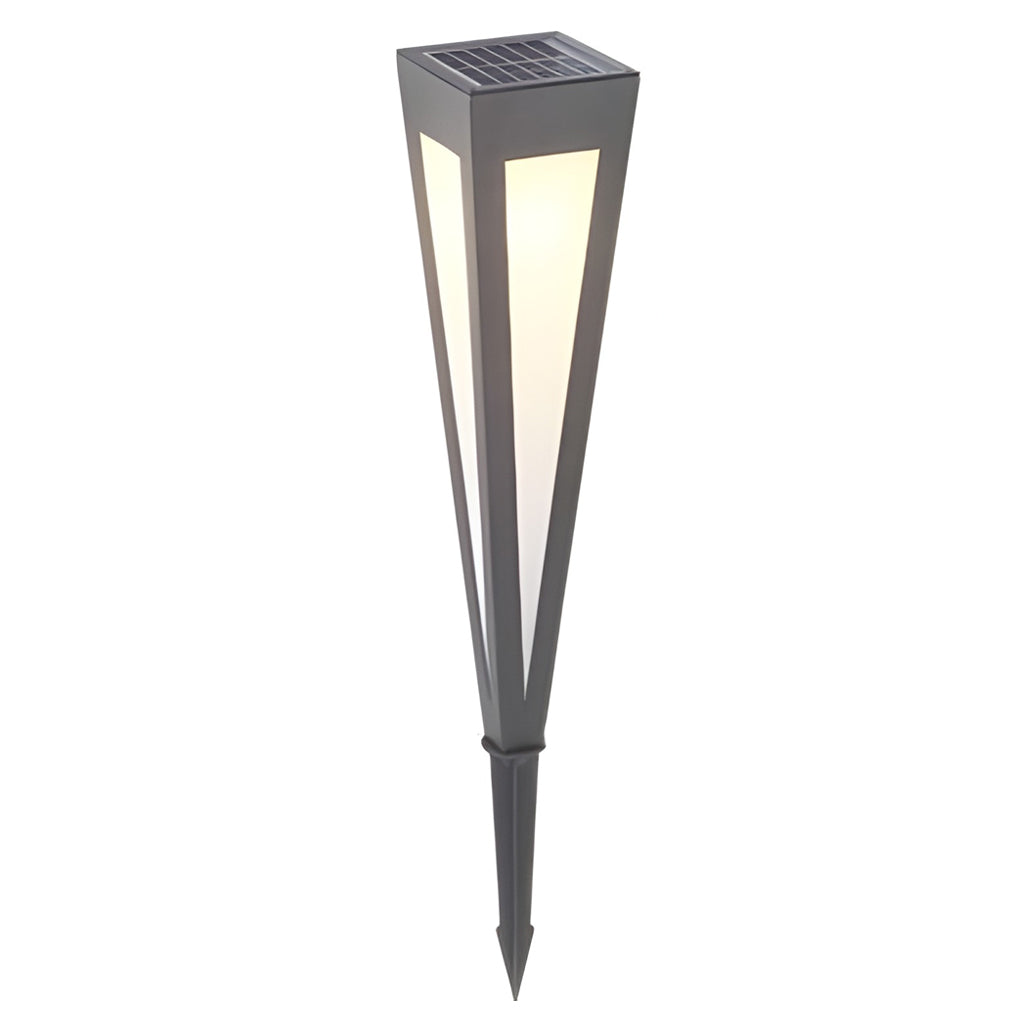 CHARLESTON SOLAR RAINBOW PATH LIGHT WITH CONICAL BASE