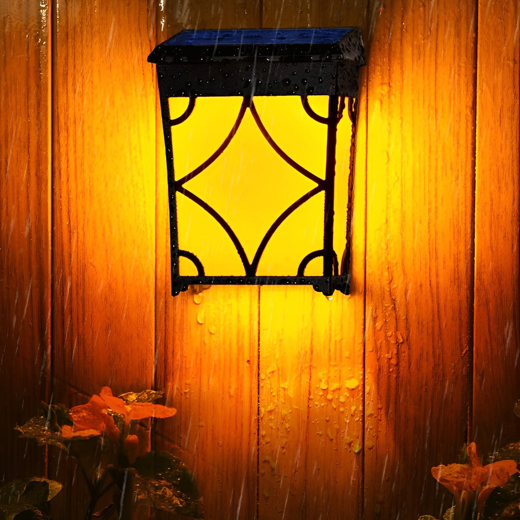 WINDERMERE SOLAR ILLUMINATION WALL SCONCE WITH MOTION DETECTION"  
2. "HARTLEPOOL RGB SOLAR-POWERED MOTION-ACTIVATED WALL LIGHTS