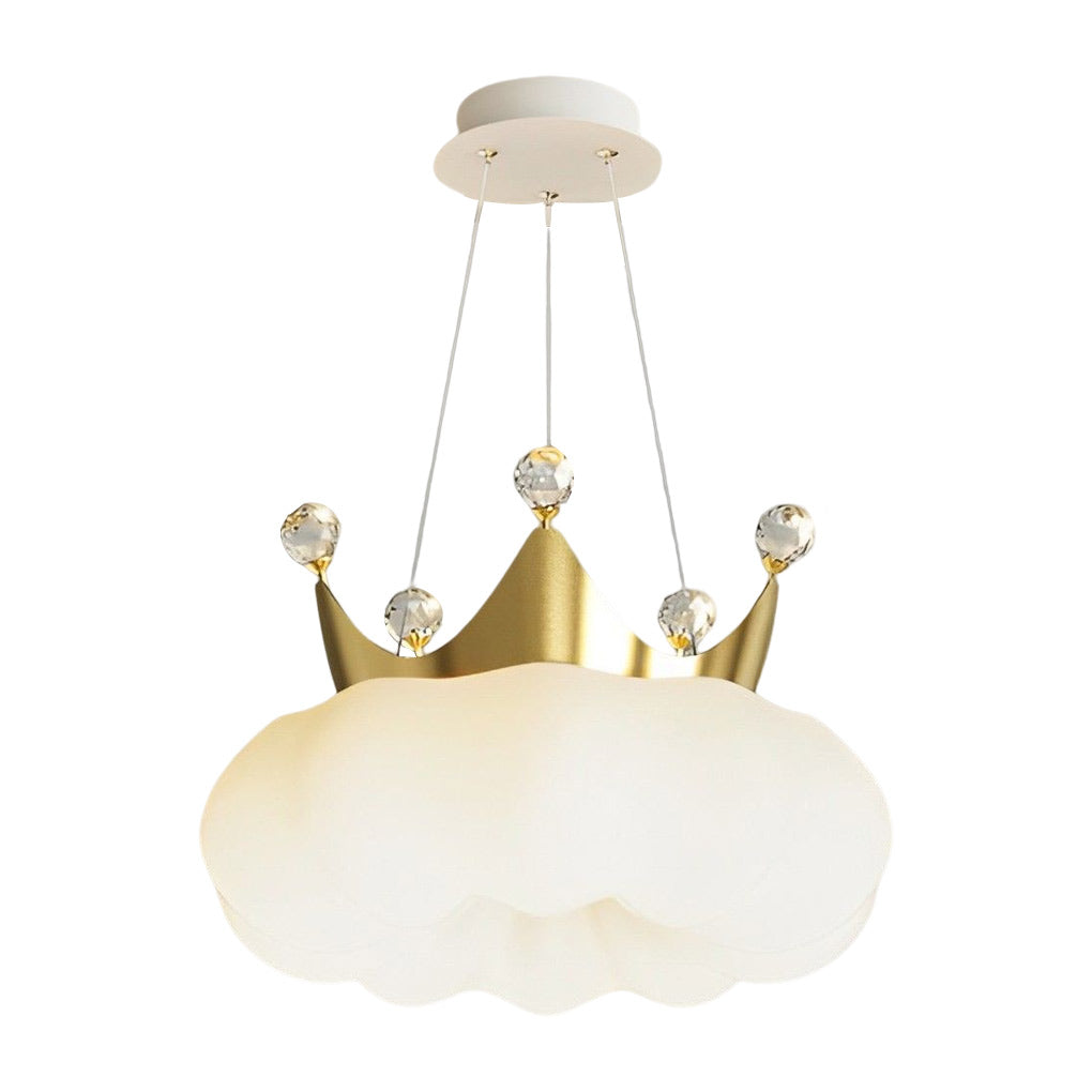 FENWICK CLOUD CRYSTAL LED CHANDELIER WITH DIMMABLE TRIPLE LIGHTING