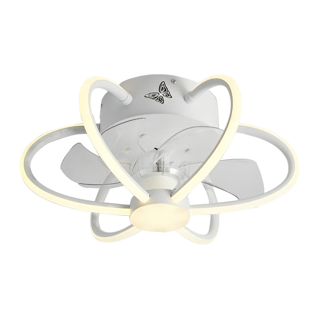 FLORENTINE WHISPERS SMART LED CEILING FAN WITH REMOTE CONTROL