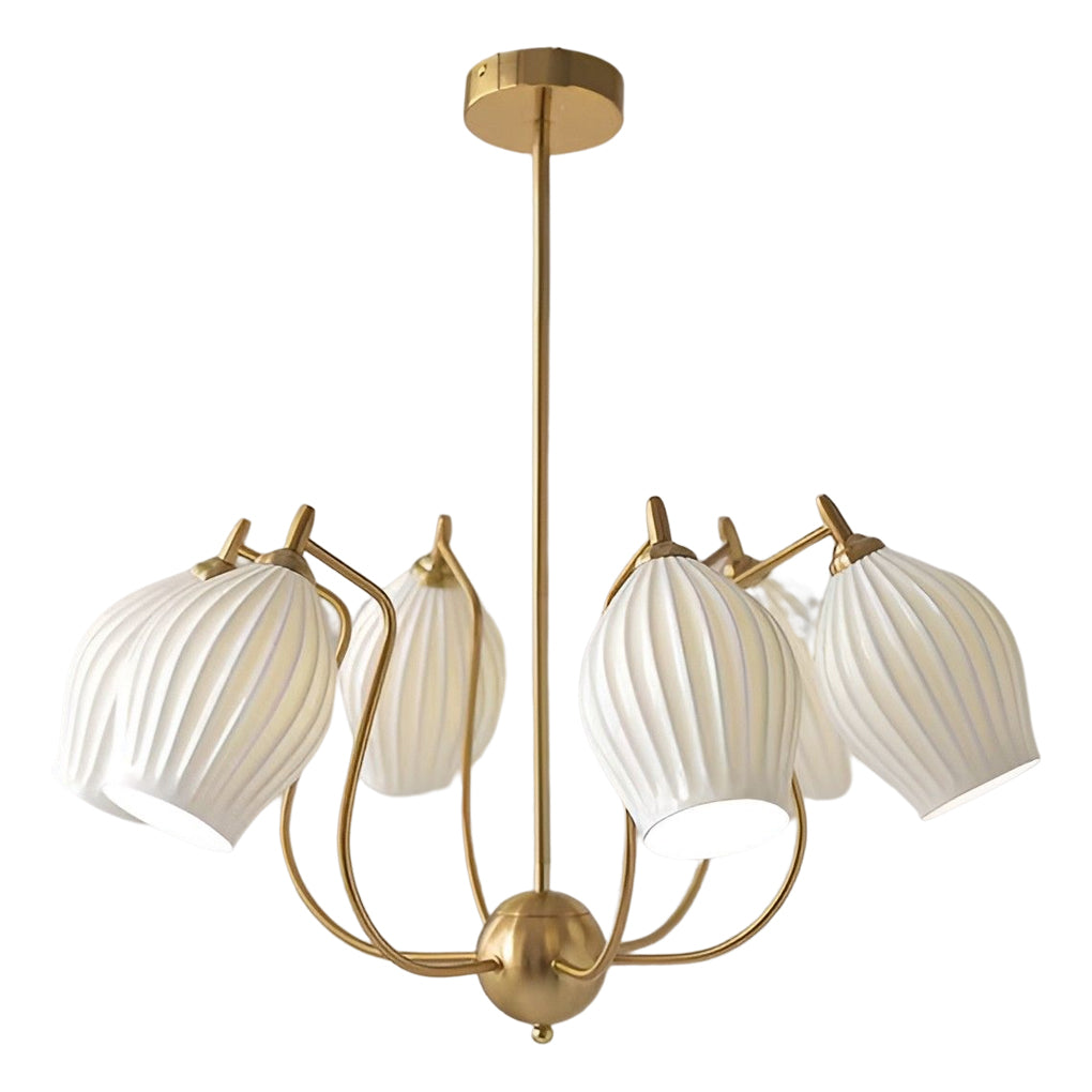 WHITBY BLOSSOM QUAD LIGHT CEILING LAMP